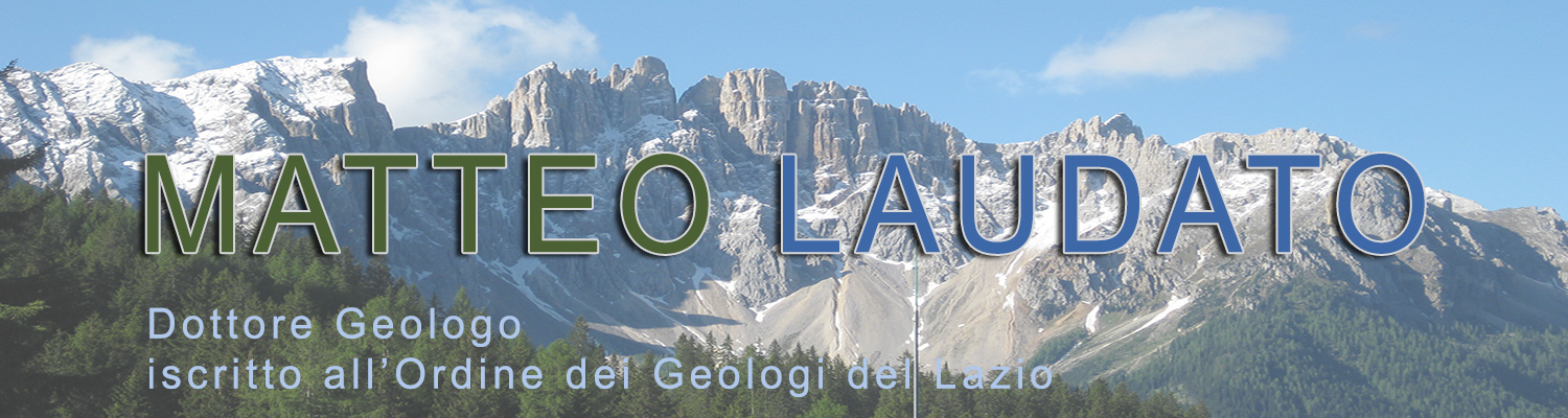 Matteo Laudato - geologo